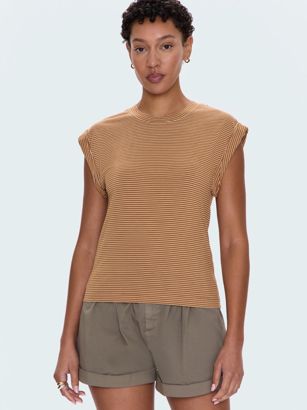 Pistola Olivia Twisted Sleeve Tee